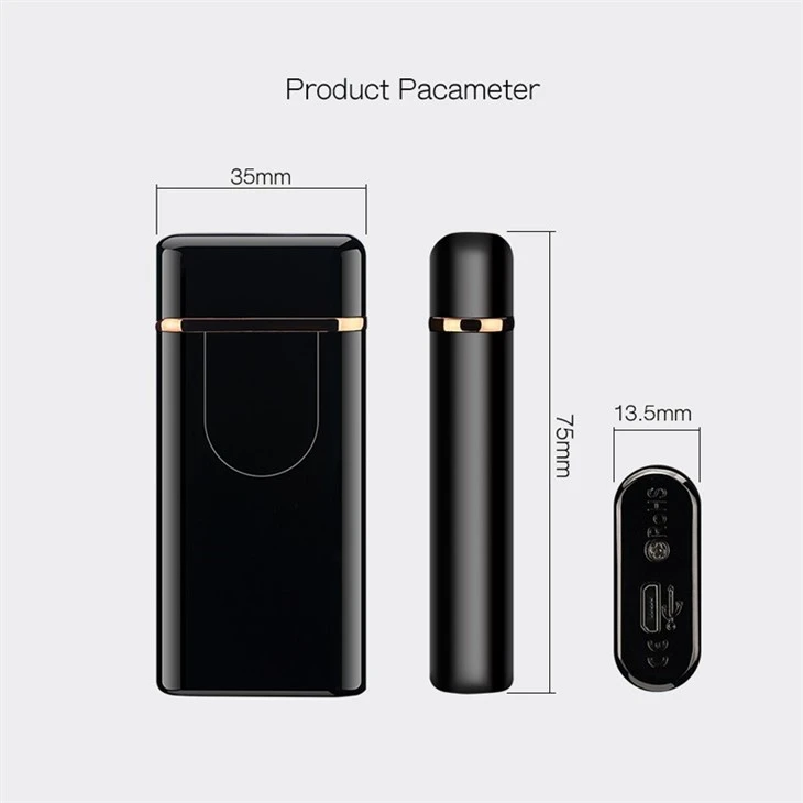 Electronic Arc Lighter Of Battery Indicator