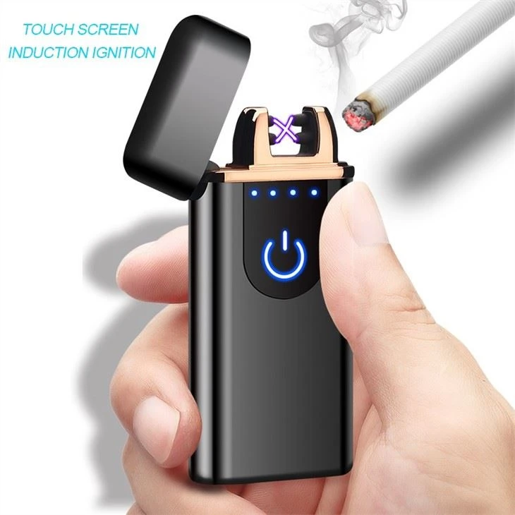 Electronic Arc Lighter Of Battery Indicator