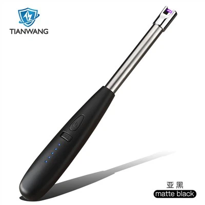 Rechargeable USB Lighter Arc Lighters For Candle Camping BBQ Sports Fan Tools